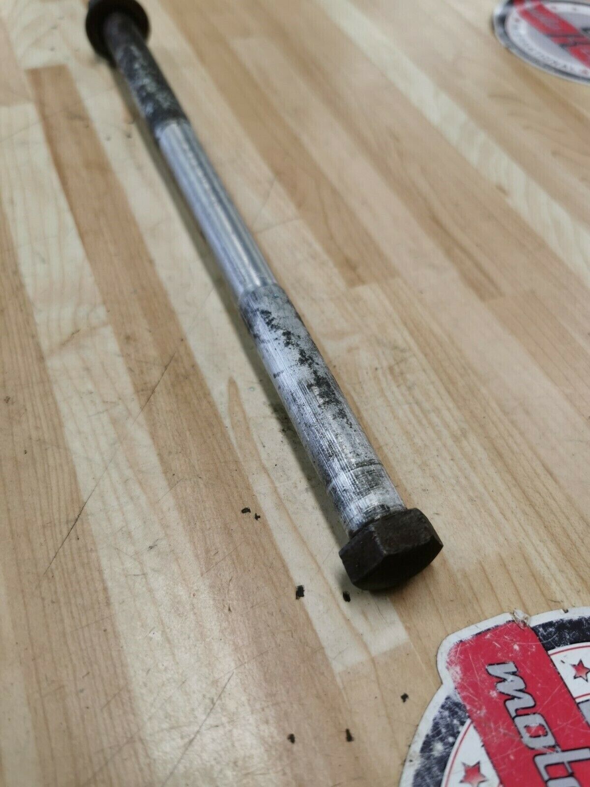 Honda XL200R 1984 swingarm swing arm pivot bolt axle shaft 1983