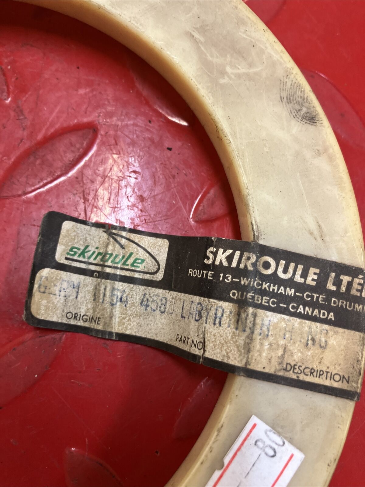 Nos Skiroule Labyrinth Ring cover 1154-4580 SR1