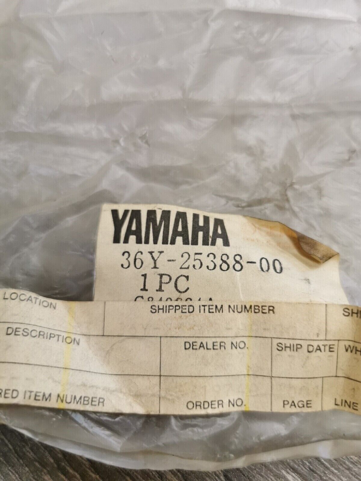 NOS YAMAHA FJ1200  FJ1100 1984 - 1989  PULLER  CHAIN 1   36Y-25388-01-00  Y53