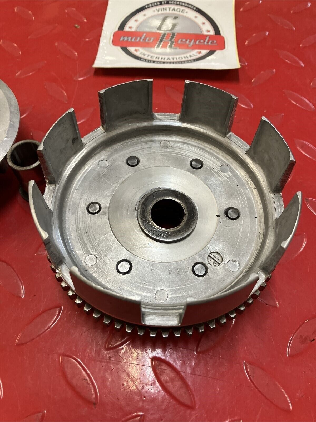 Honda CR80R 1990 complete clutch basket hub pressure plate 22100-GC4-600