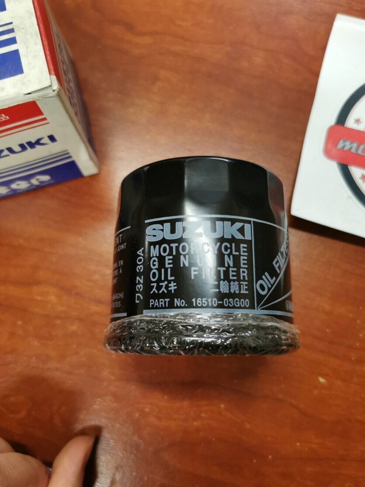 NOS SUZUKI LT-A500F LT-A450X OIL FILTER 16510-03G00-X07 SUB. 16510-07J00 S30
