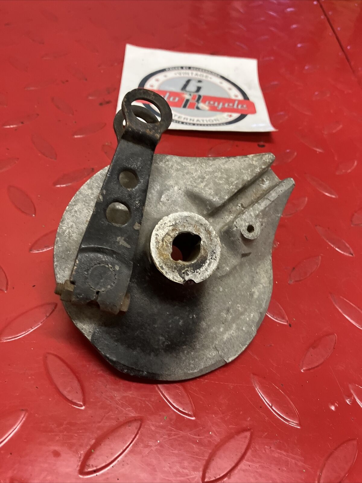 Kawasaki KDX80 1987 Rear brake panel drum plate 1984 1985 1986 1988