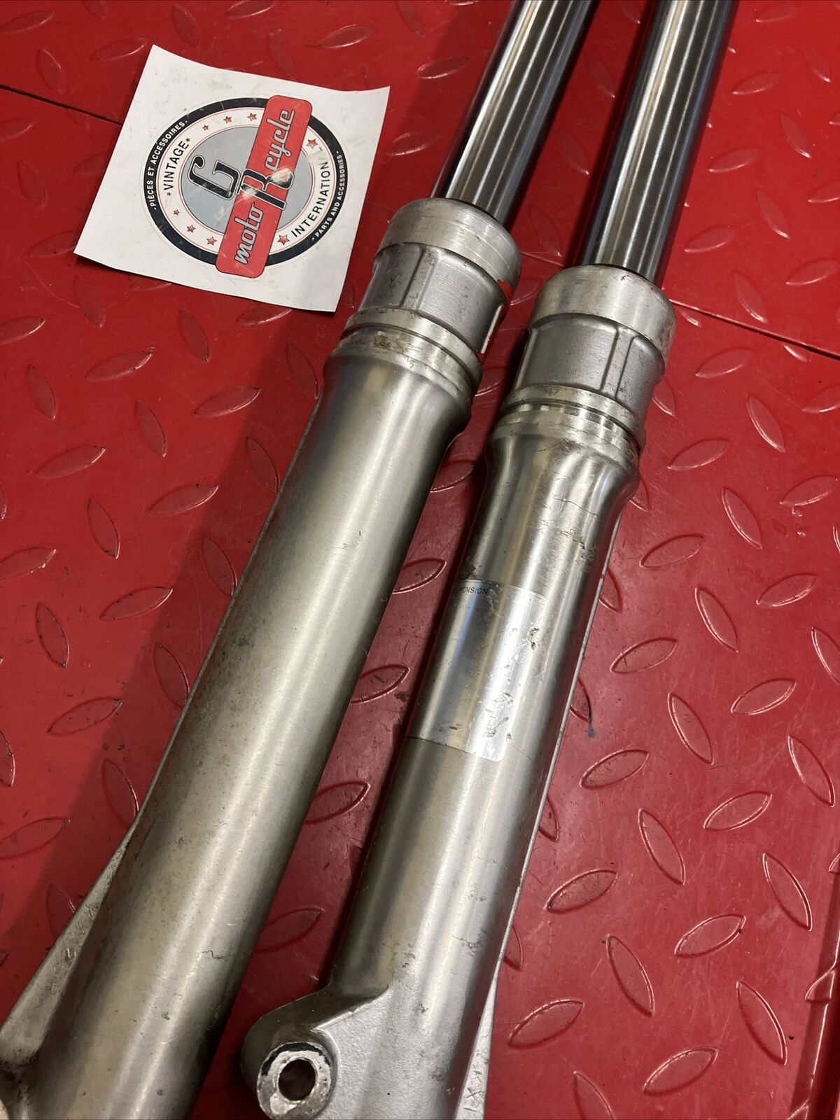 Kawasaki KX125 1980 Front forks shock absorber damper suspension