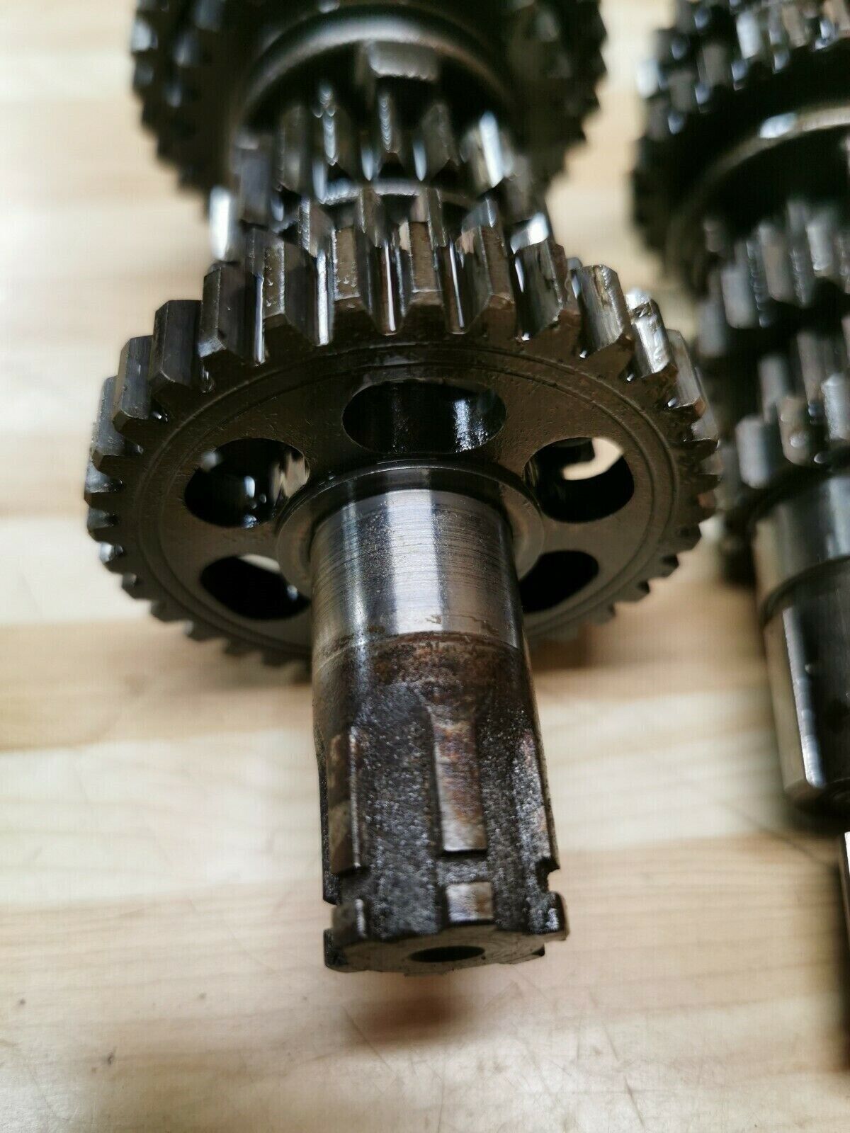 Honda CT125 1977 transmission countershaft mainshaft counter main shaft