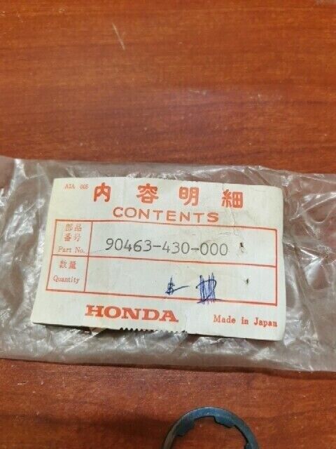NOS Honda ATC250R CR250R CR480R CR500R SPLINE WASHER 25MM 90463-430-000 H90