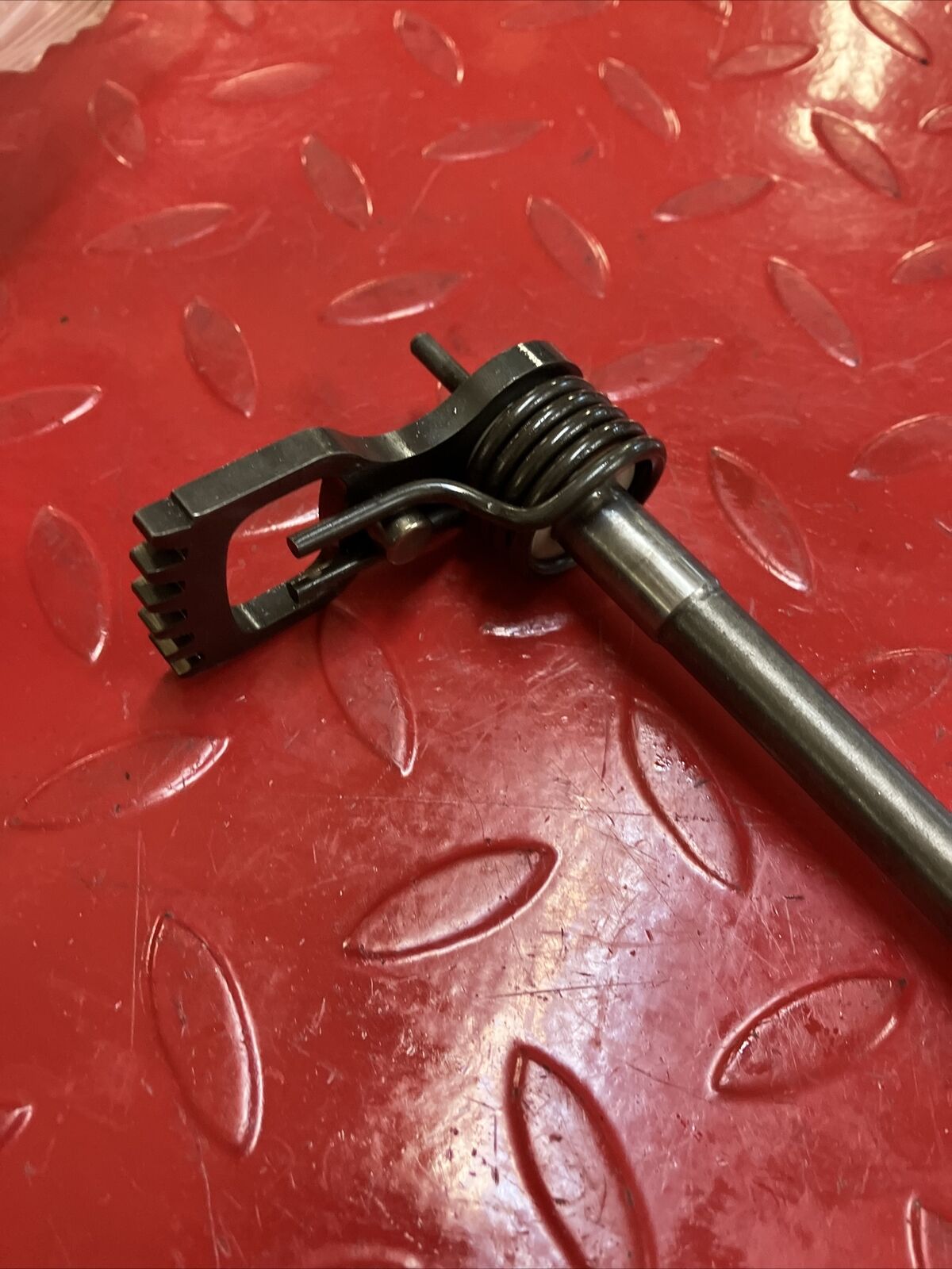 Suzuki RM125 1987 transmission gearshift gear shift shaf spindle