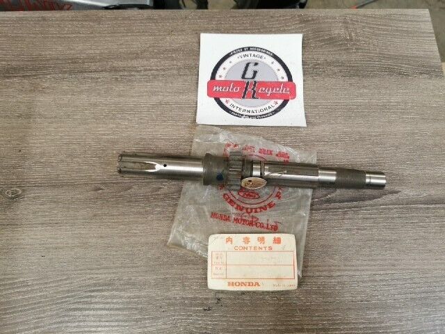 NOS HONDA C72 C77 C78 1960 - 1964 SHAFT MAIN 16T 23211-259-010 H87