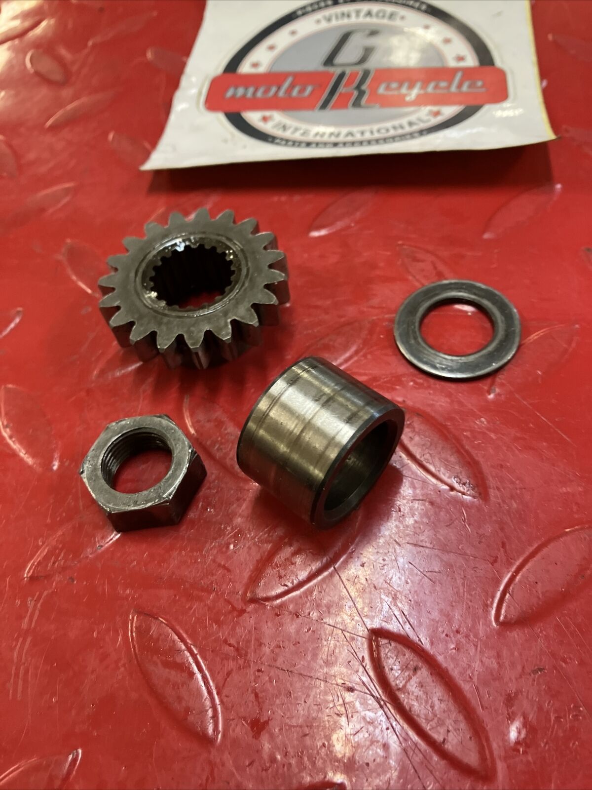 Suzuki RM125 1987 crankshaft primary drive gear