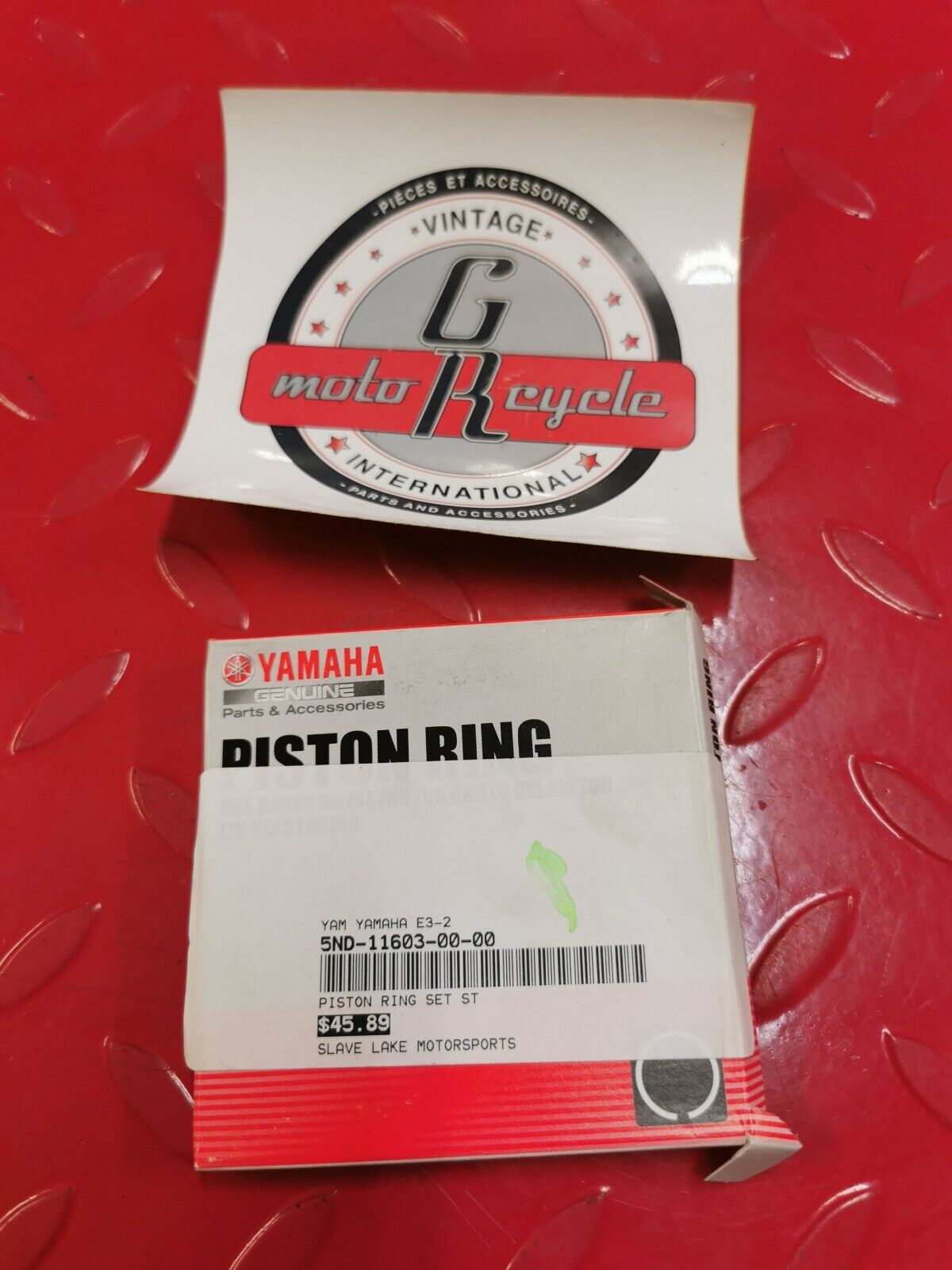 NOS Yamaha KODIAK 450 PISTON RING SET 5ND-11603-00-00 Y24