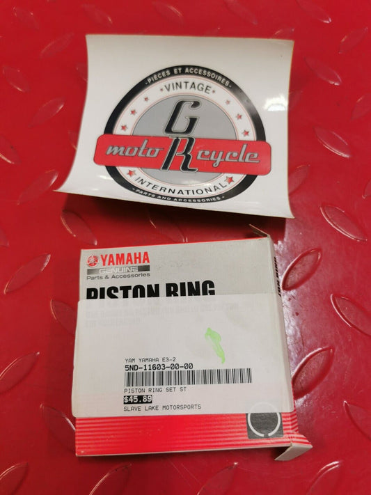 NOS Yamaha KODIAK 450 PISTON RING SET 5ND-11603-00-00 Y24