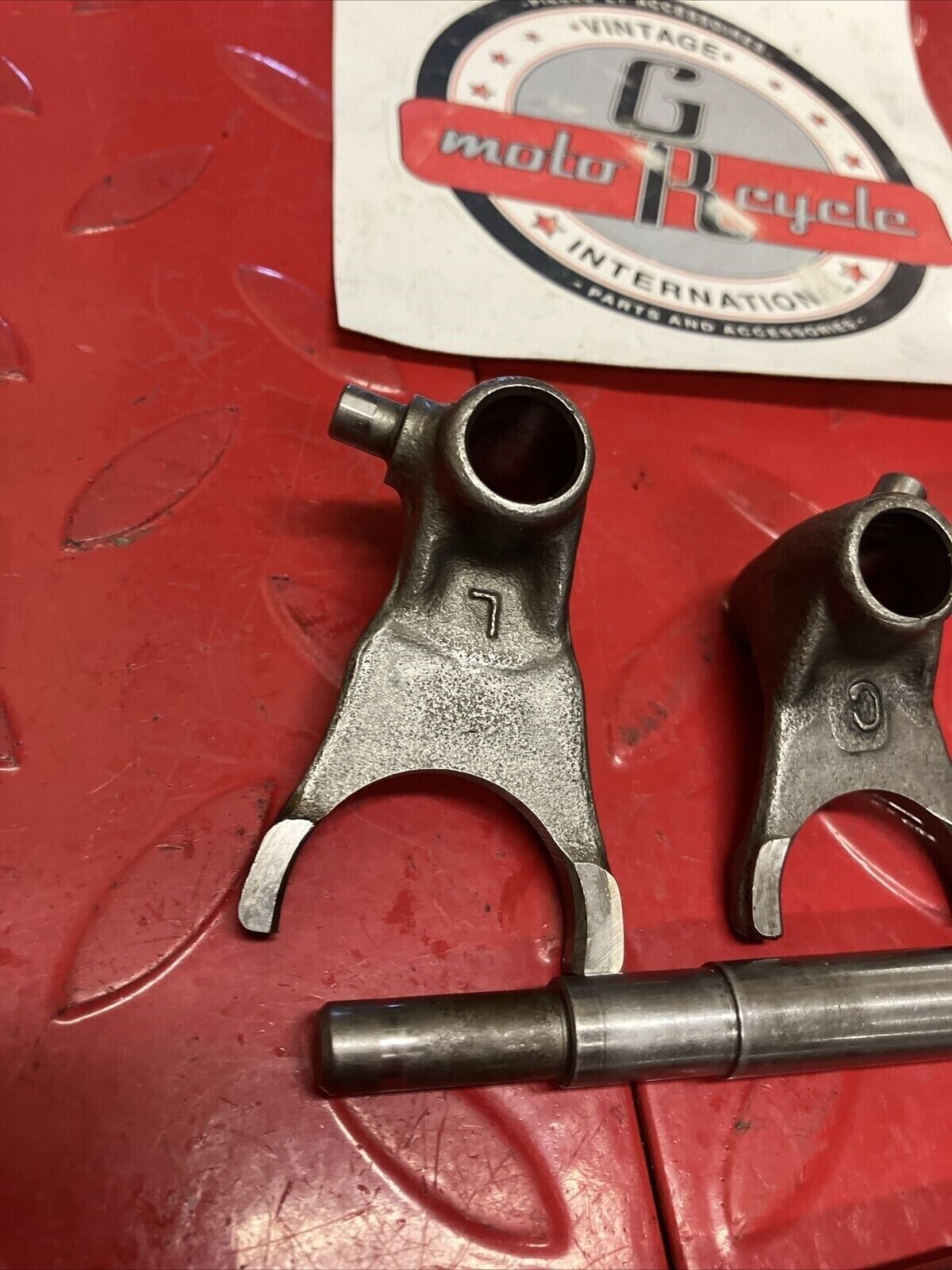 Honda CR80R 1986 transmission gearshift gear shift forks