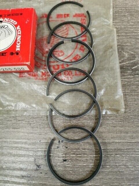 NOS HONDA C92 CS92 CA92 CB92 RING SET PISTON 0.75 13042-200-000 H77
