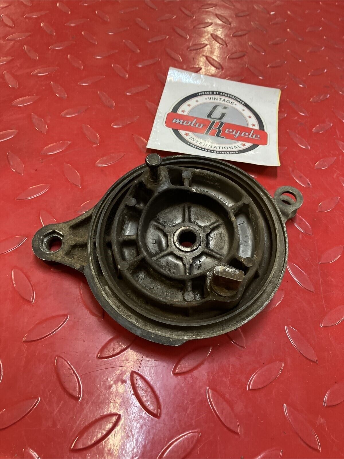 Kawasaki G5 1972 rear brake panel drum plate