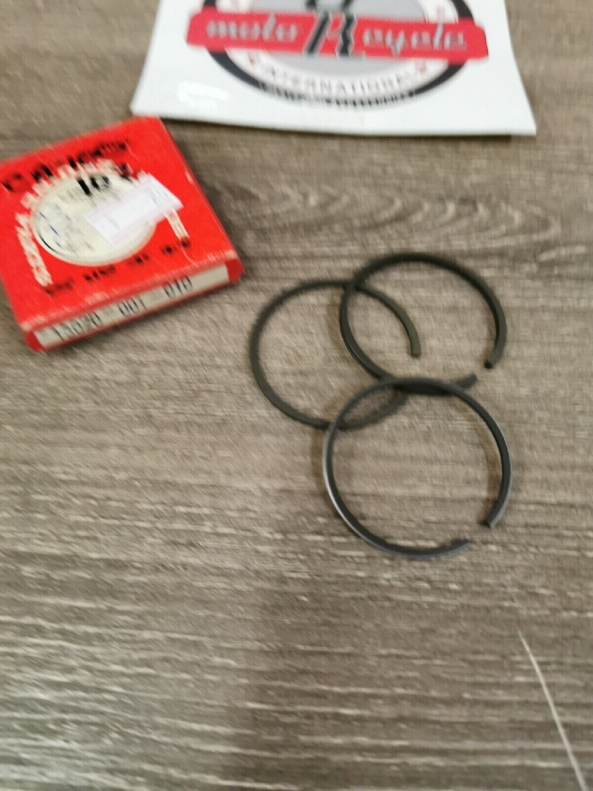 NOS HONDA CA100 CA102 RING SET PISTON OS 0.25 13020-001-010 H47