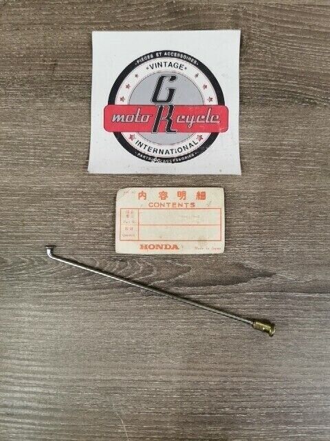 NOS HONDA CB100 1970 1971 SPOKE 10X172  97227-42184-10 H87