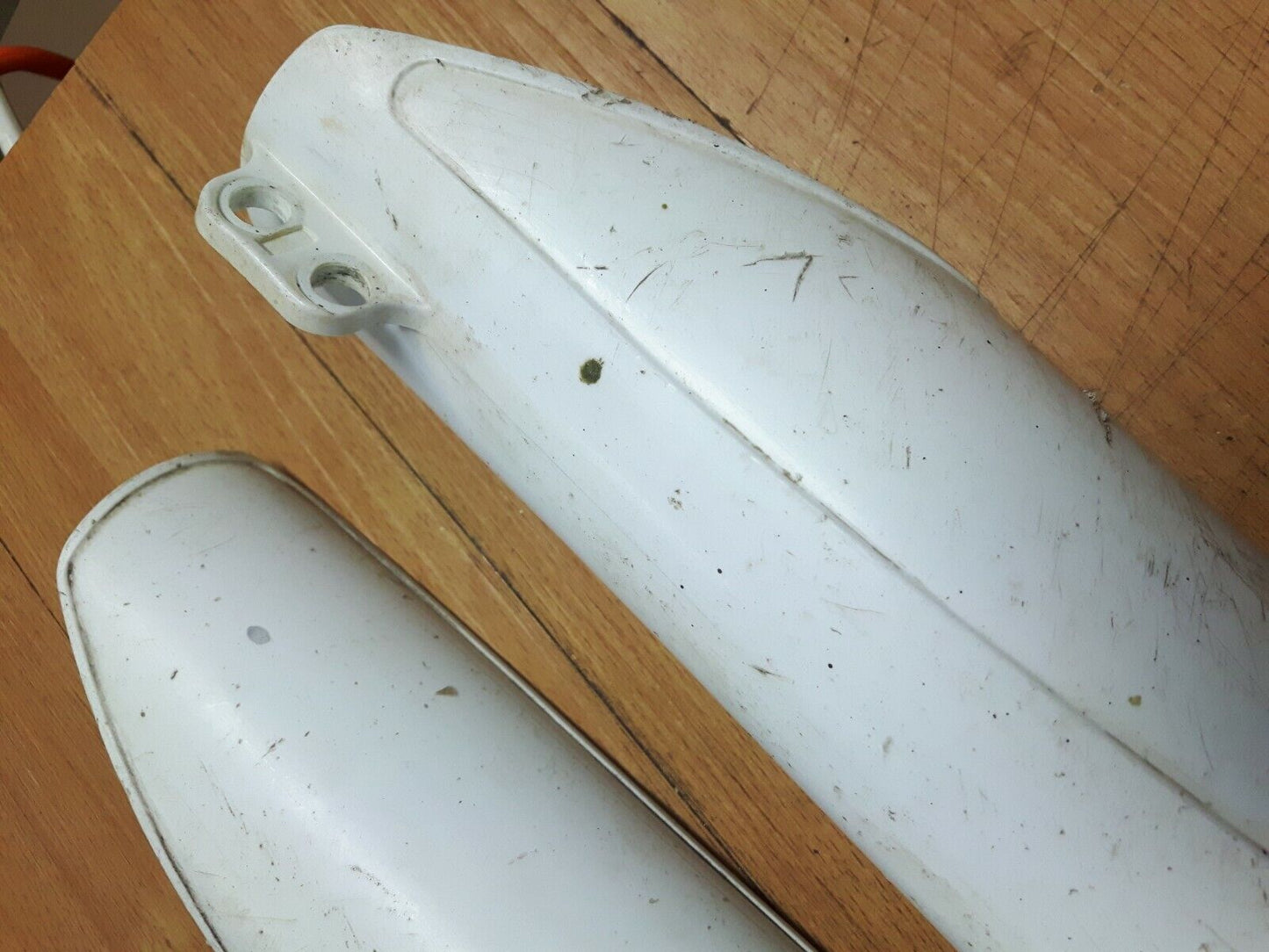 CR250R 1991 front fork guard protector plastic CR125R CR500R 1991 51620-KZ3-000