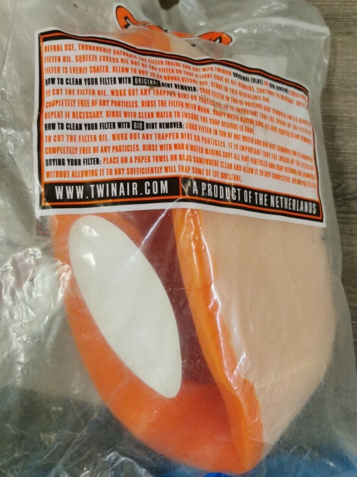 NOS TWIN AIR HONDA CRF450R CFR250R 2013 - 2016 AIR FILTER 150221 J40