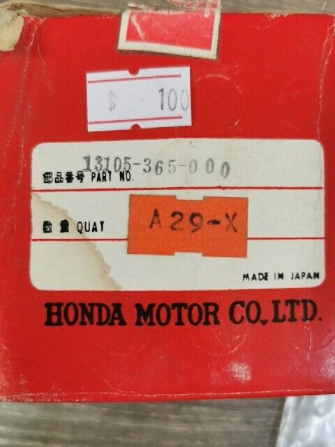 NOS HONDA XL125 1974 1975 PISTON 1.00 13105-365-000 H83
