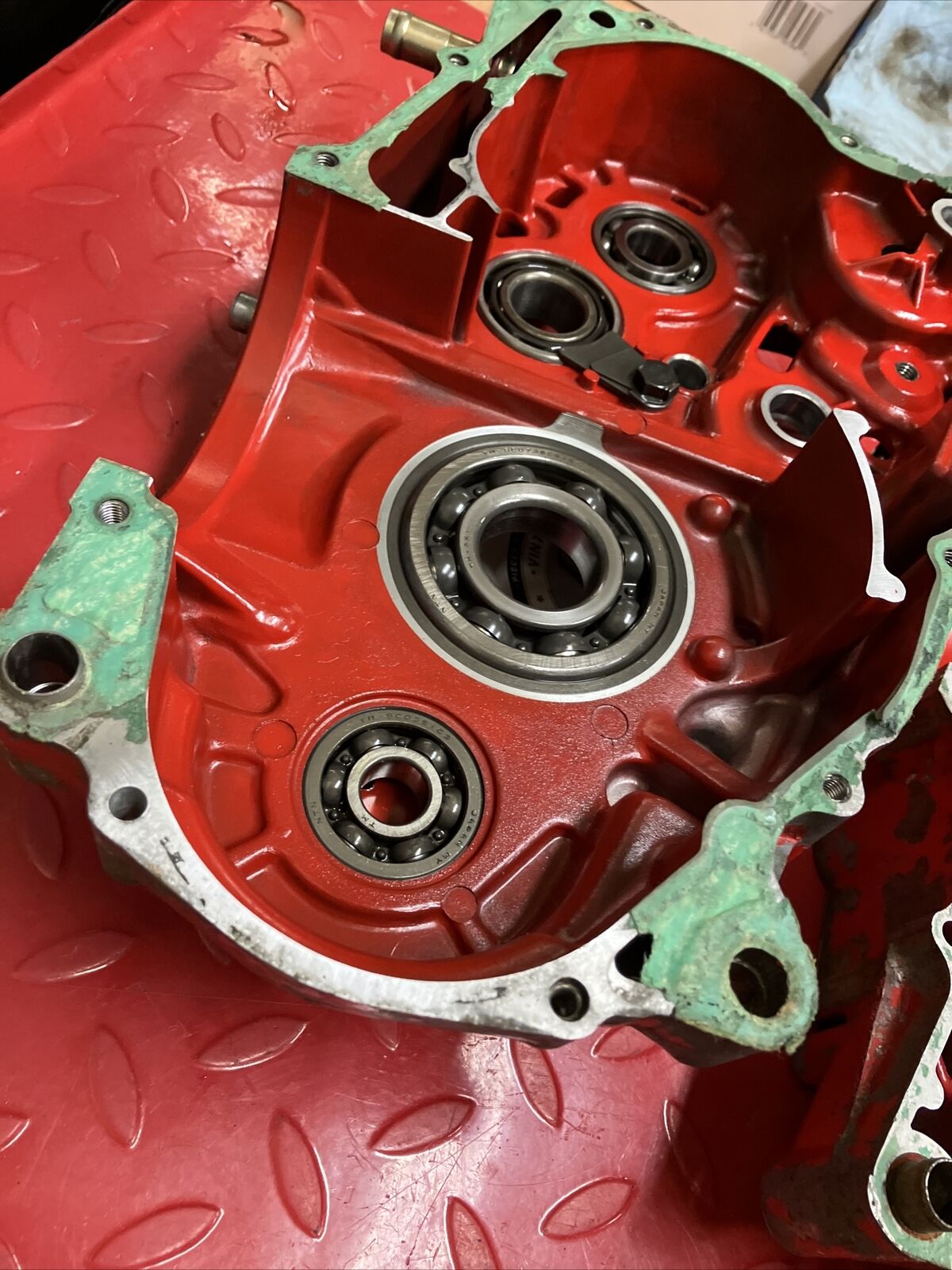 Honda XL600R 1986 Left right crankcase 1987