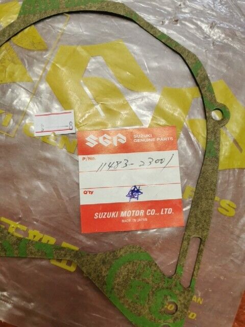 NOS Suzuki 1972 - 1977 RV90 MAGNETO COVER GASKET 11483-23001 S32