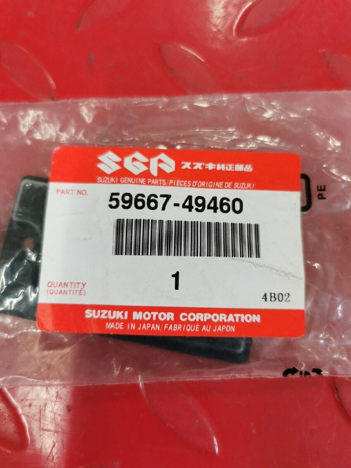 NOS SUZUKI MASTER DIAPHRAGM 59667-49460 S11