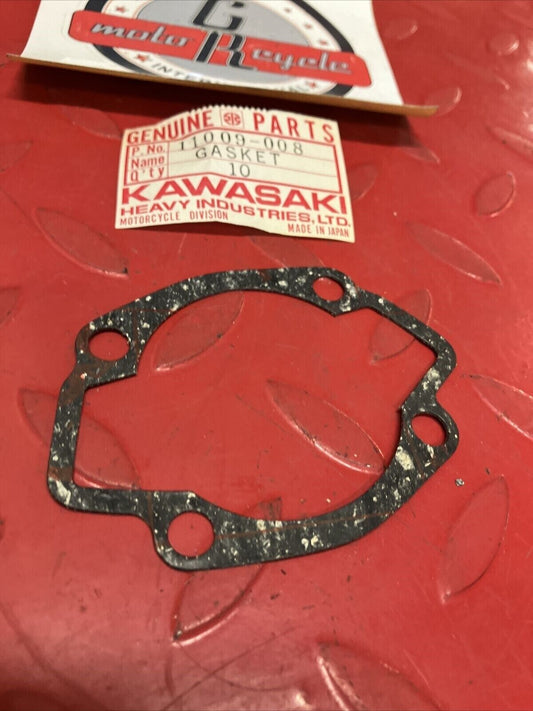 NOS KAWASAKI MT1 KV75 CYLINDER BASE GASKET 11009-008 K21