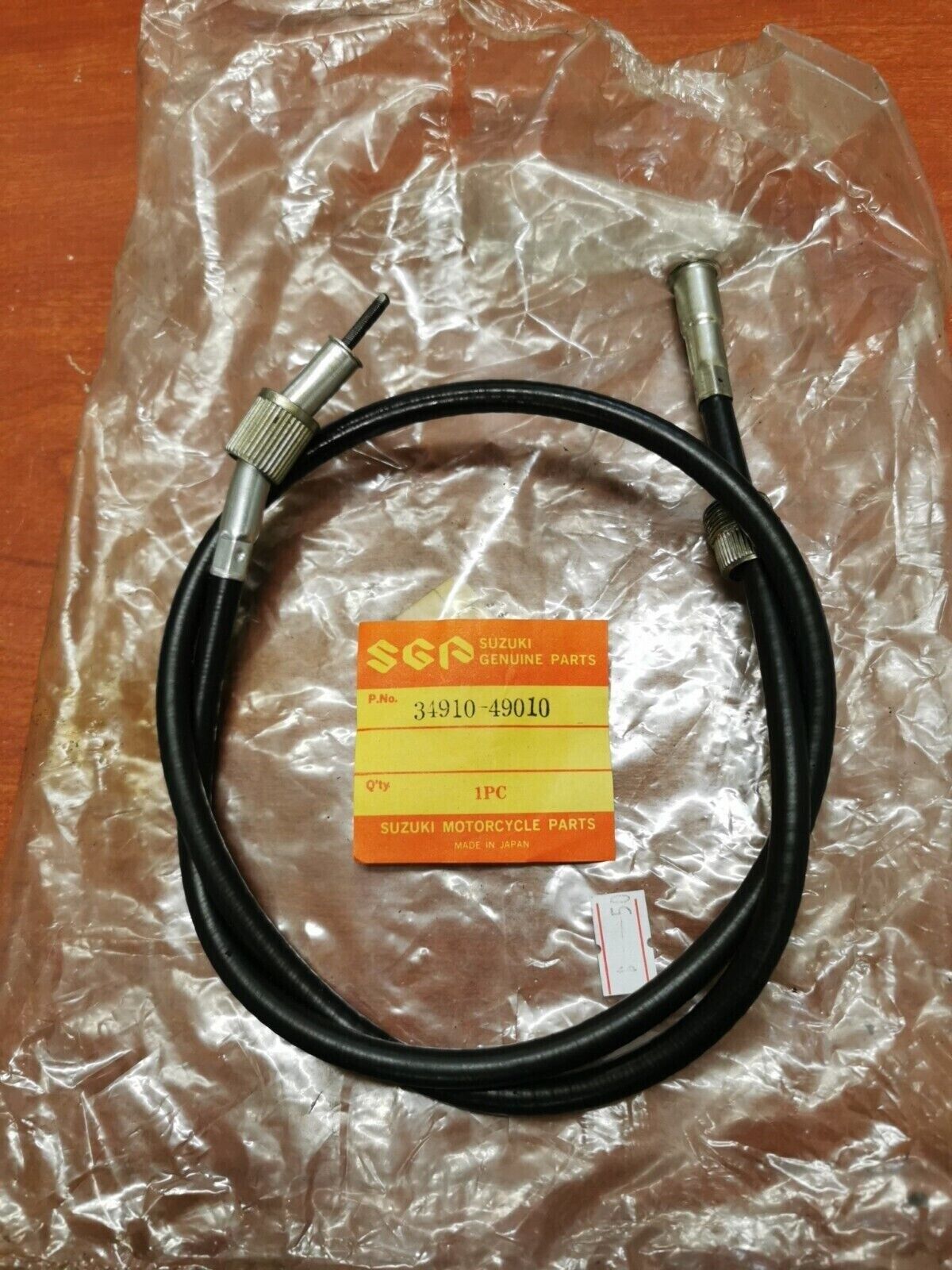 NOS SUZUKI LT250 GS1000 GS425 SPEEDOMETER CABLE 34910-49010 SUB. 34910-24500 S30