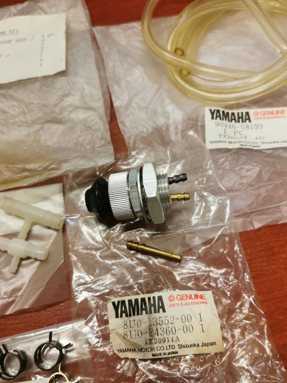 NOS Yamaha ET340 EC340 BR250 PRIMER PUMP KIT 8U0-W2431-00-00 Y88