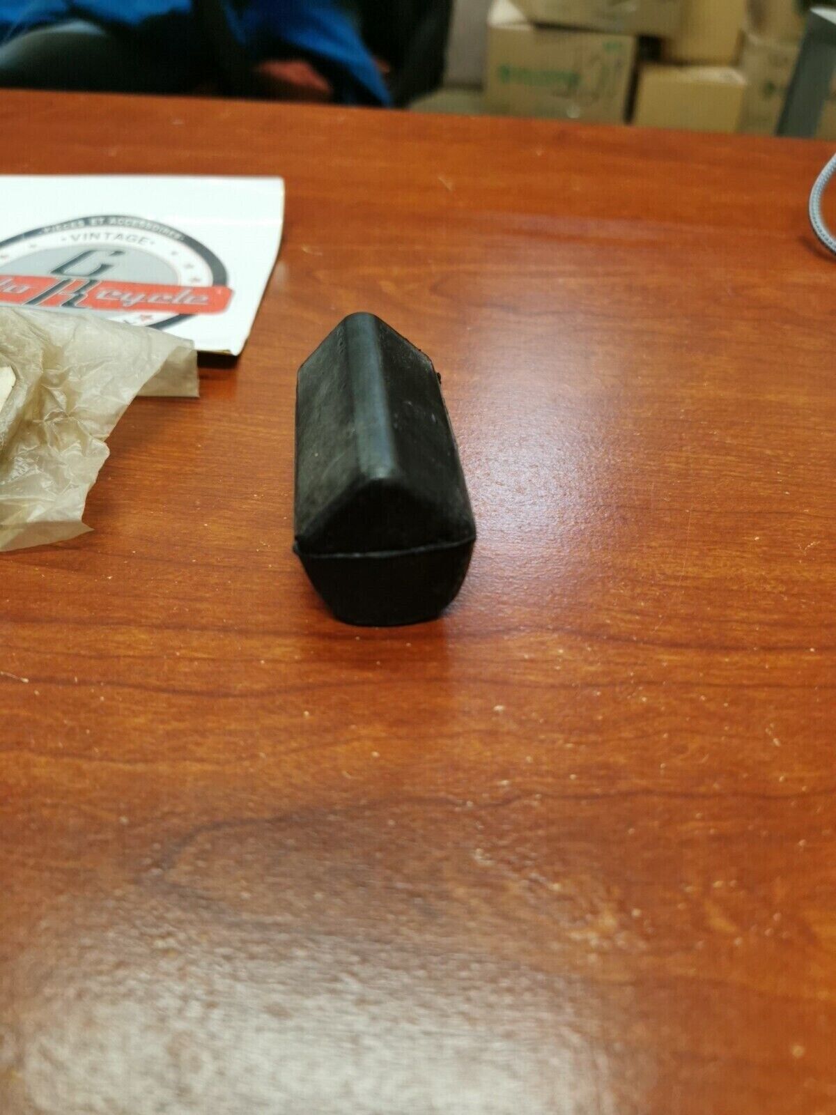 NOS Yamaha PW50 YT60 FOOTREST COVER 4X4-27413-00-00 Y93