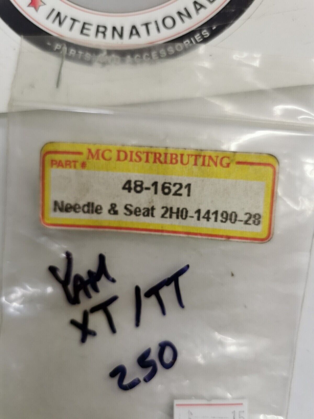 NOS YAMAHA XT500 SR500 NEEDLE VALVE 48-1621 J20