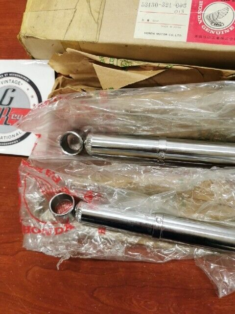 NOS Honda CB100 CB125 CL100 CL125 REAR SHOCK DAMPER PAIR SUB. 52430-324-013 H73