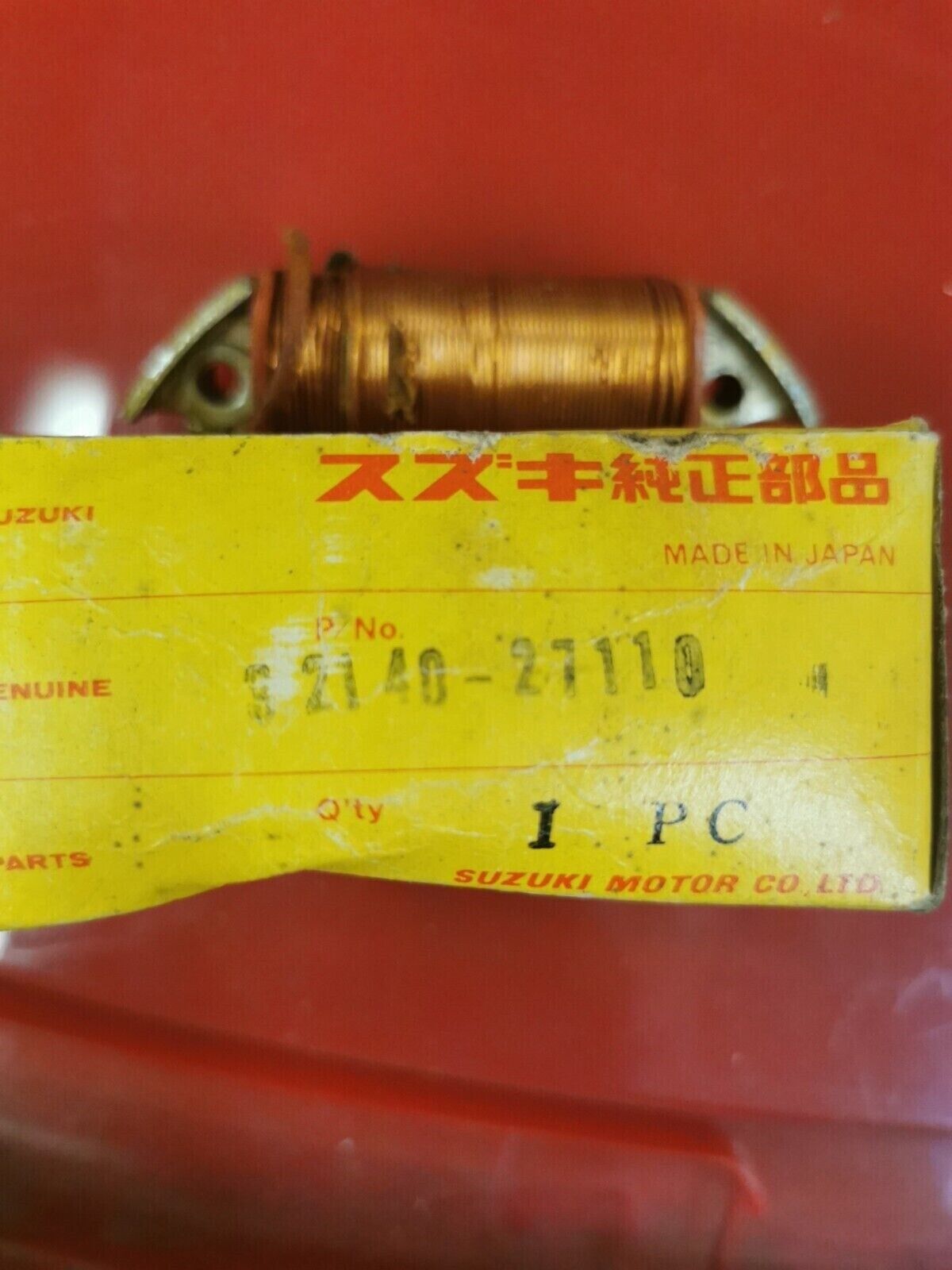 NOS SUZUKI Primary Coil 32140-27110 S23