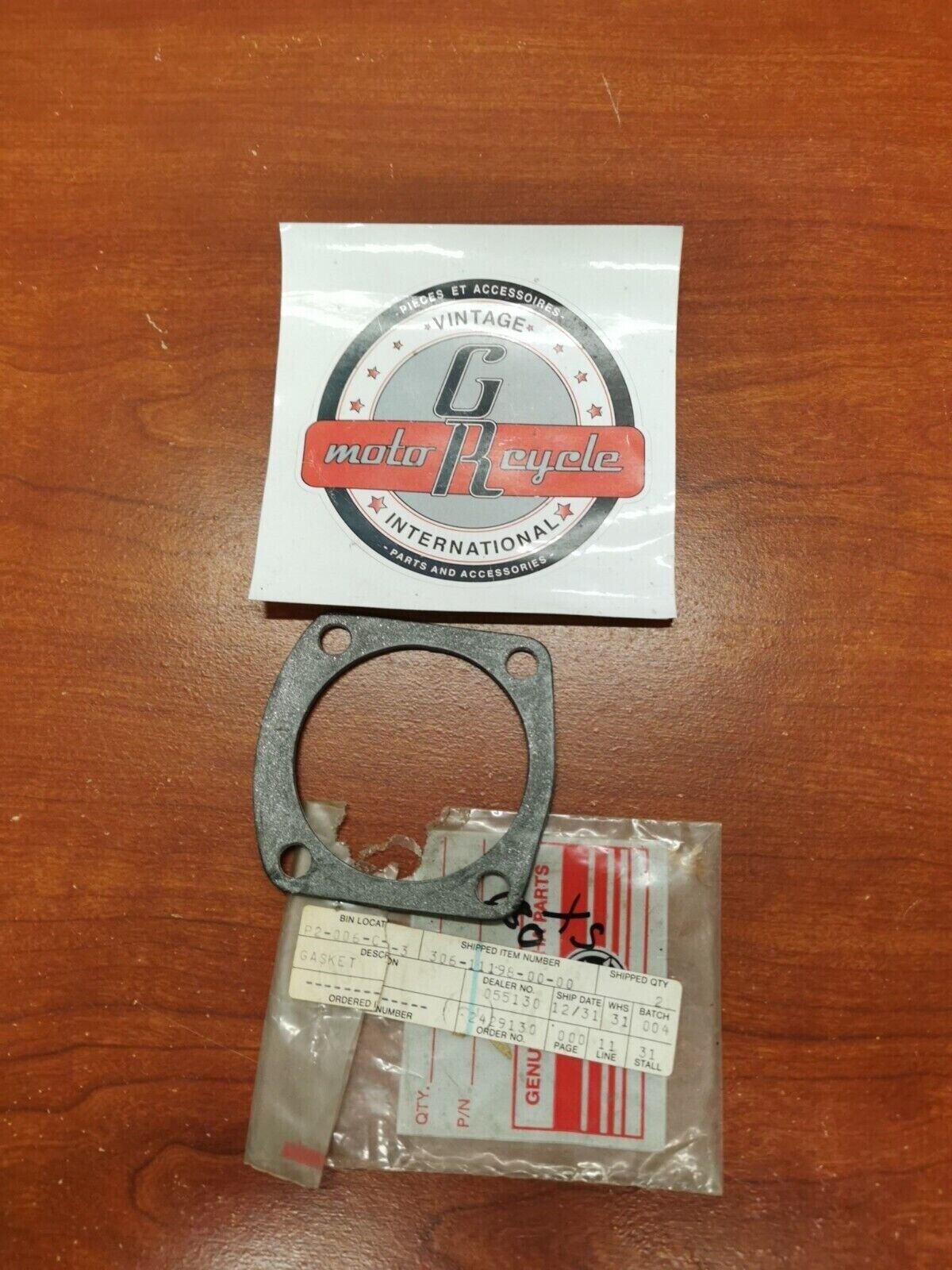 NOS Yamaha XS1 XS2 TX650 XS650 GASKET 306-11198-00-00 SUB. 306-11198-10-00 Y95