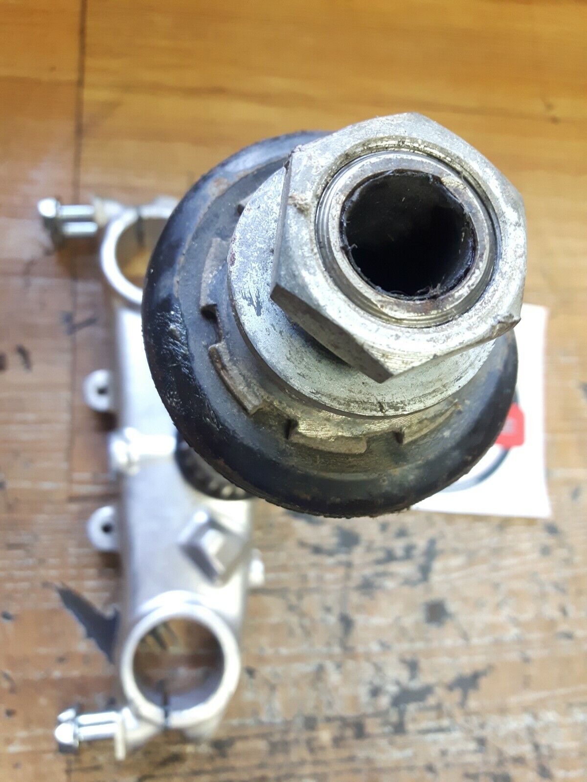 Honda XL250R 1984 streering stem triple tree clamp XL250 1985 1986 1987