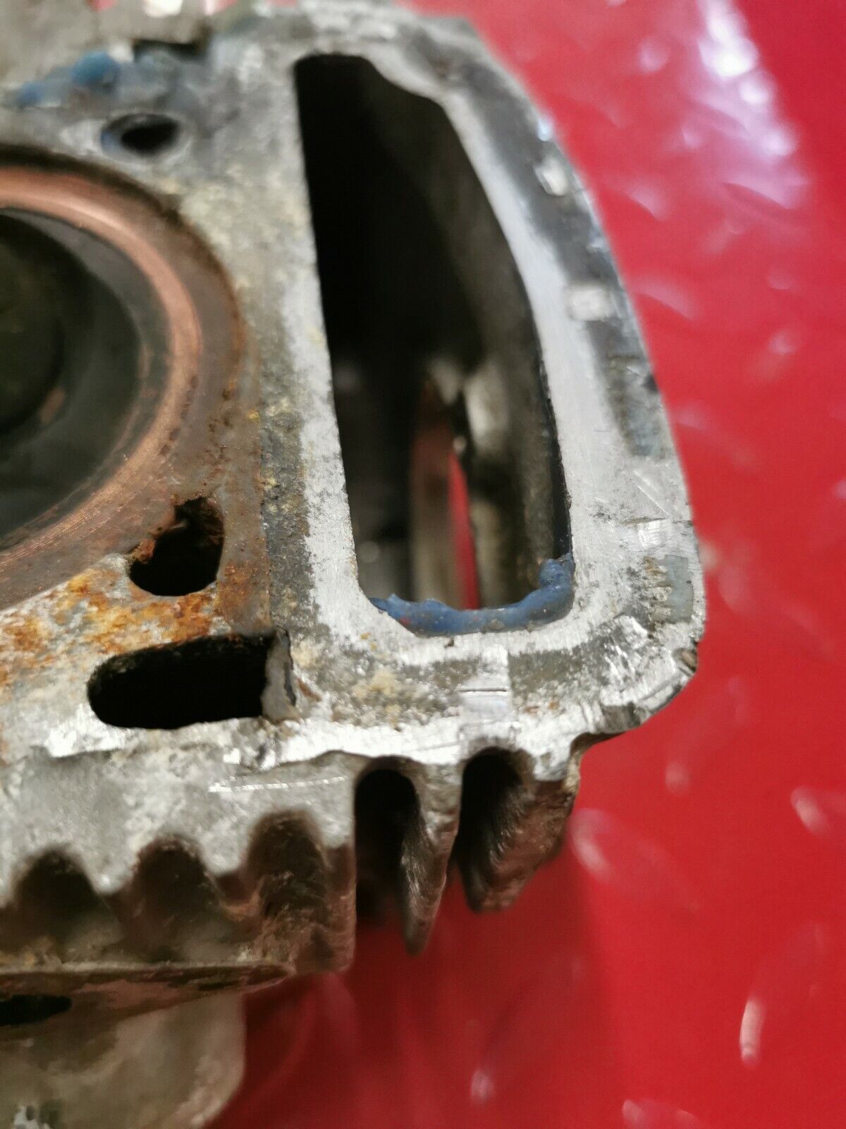 Honda ST90 1973 cylinder head jug barrel cover