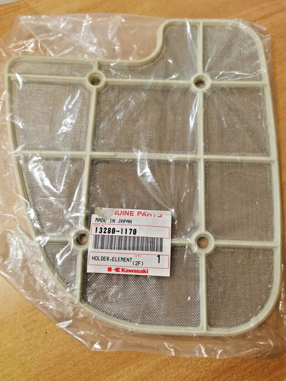 NEW NOS KAWASAKI  KVF650 2002 ELEMENT HOLDER KIT 13280-1171 13280-1170 K7