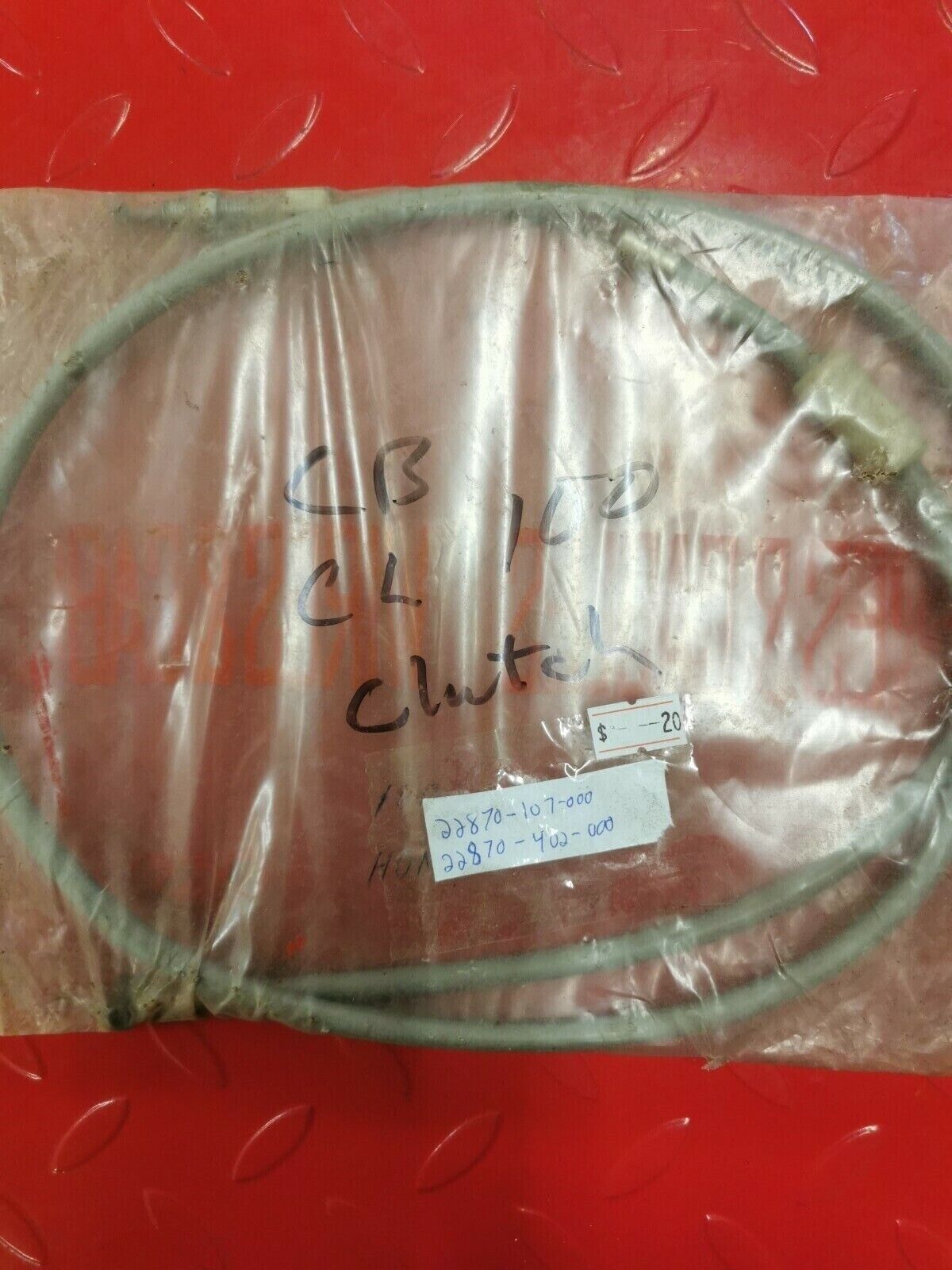 NOS Honda CL100 CB100 CLUTCH CABLE 22870-107-000 / 22870-402-000 H1