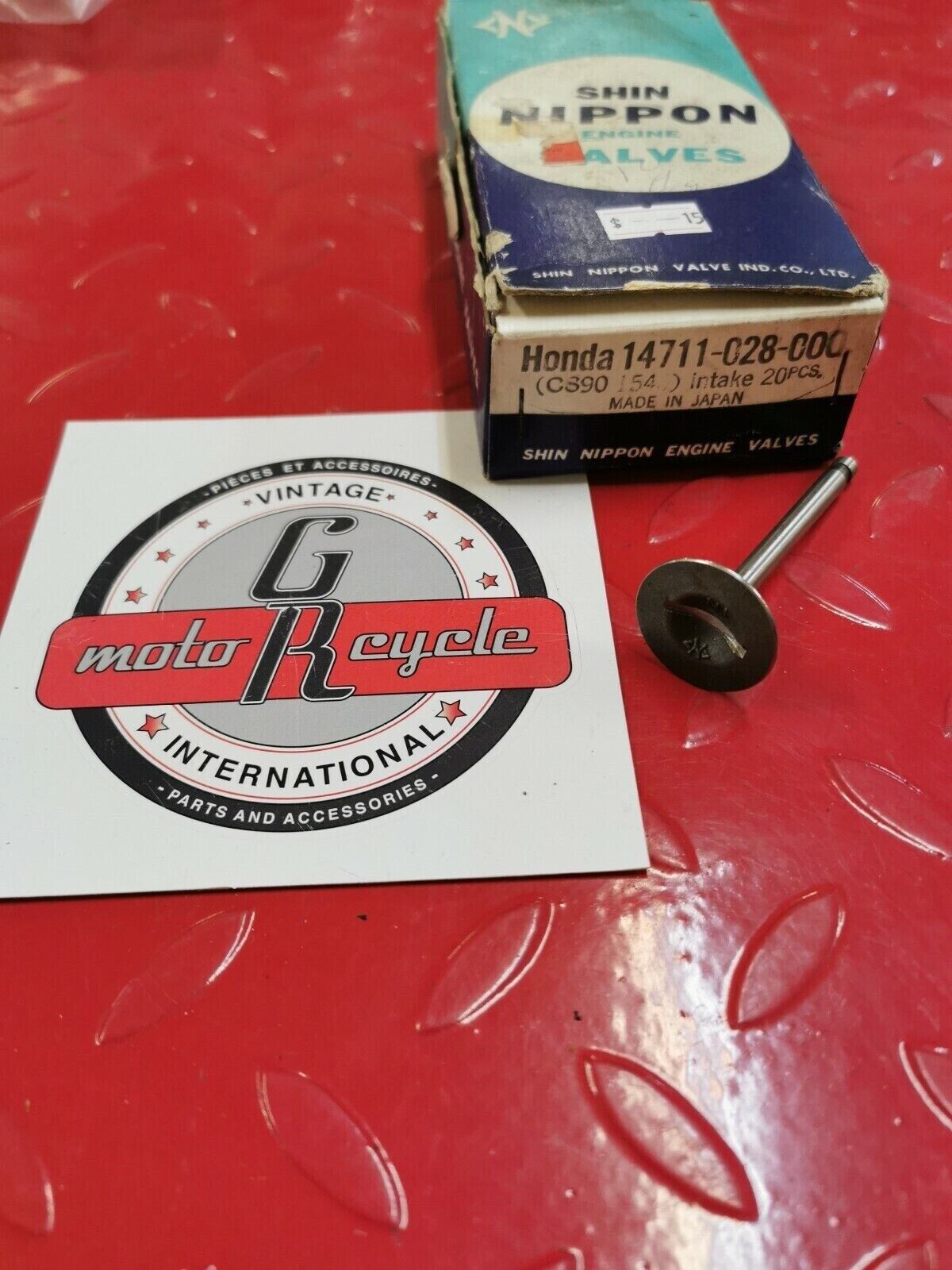 NOS Honda CM91 CT90 ATC110 ATC90 S90 SL90 CL90 INTAKE VALVE 14711-028-000 H5