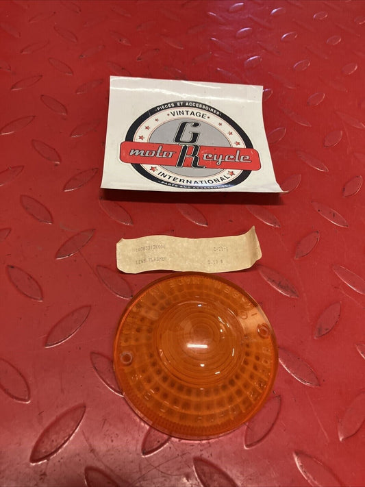 NOS YAMAHA TURN SIGNAL FLASHER LENS 1A0-83312-K0-00 SUB BY 341-83312-70-00 Y60