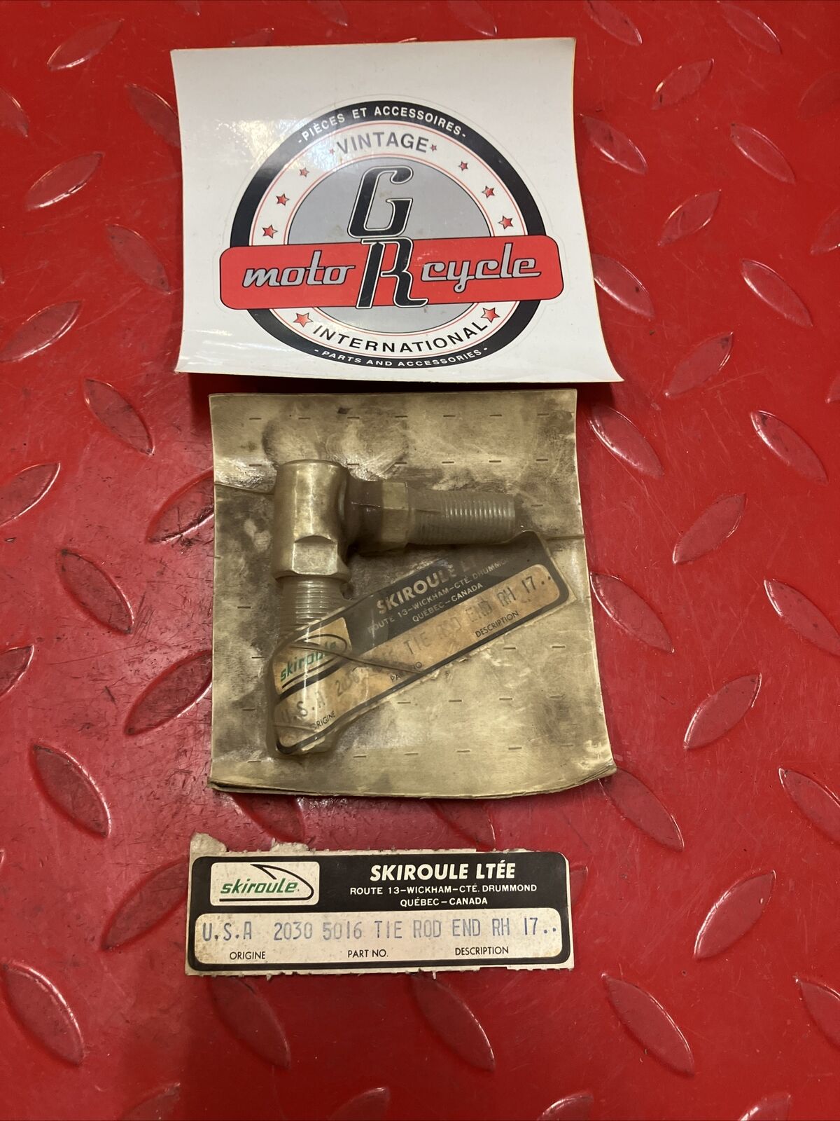 Nos Skiroule Right tie rod end 2030-5016 S1