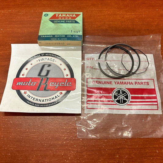 NOS Yamaha DT125 TY125 PISTON RING 0.25 444-11610-10-00 Y174