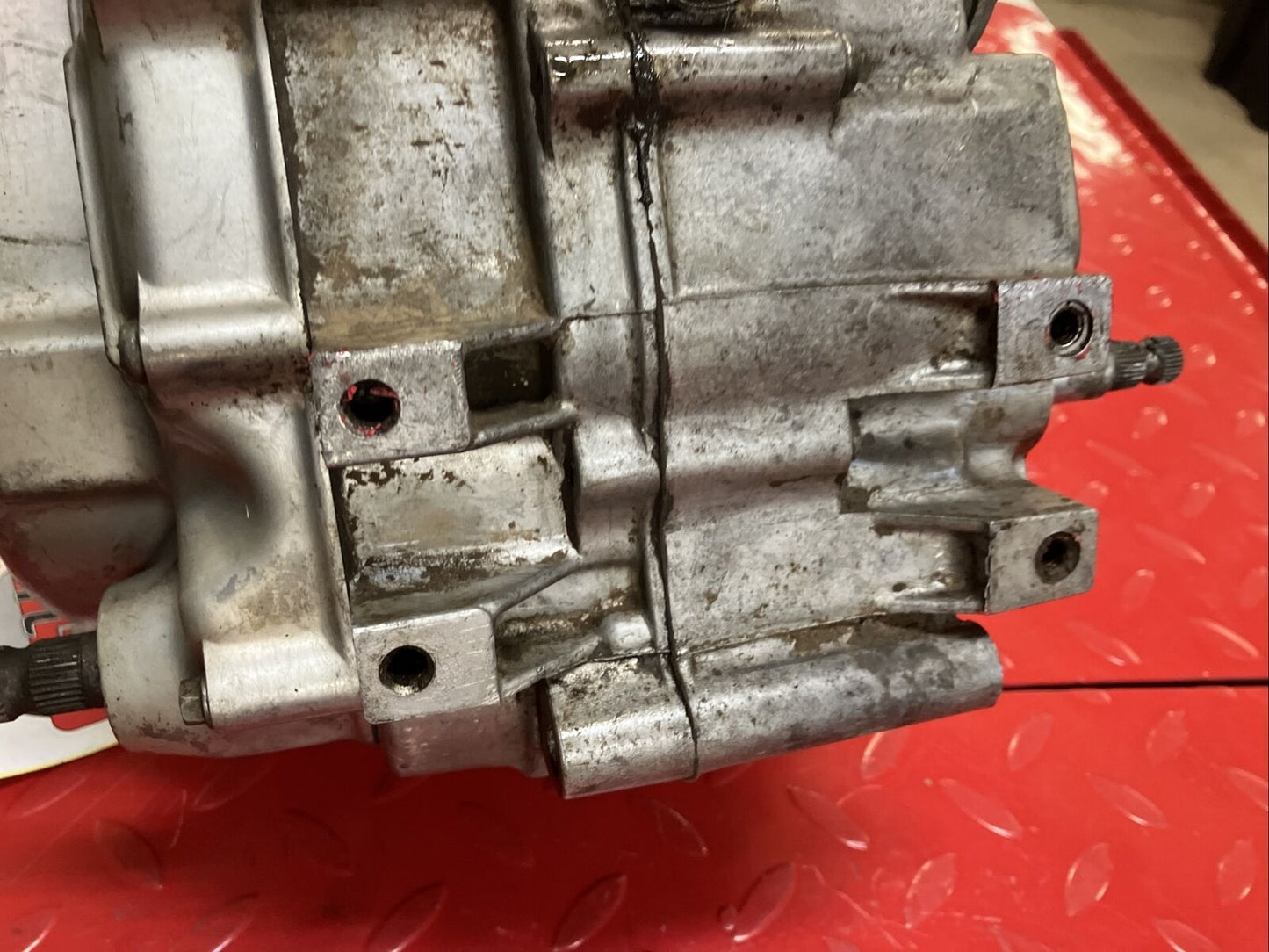 Honda XL100 1975 engine motor bottom end crankcase crankshaft transmission