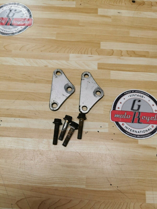 Suzuki RM125 1986 front motor engine mounting plate hanger bracket 1987 1988