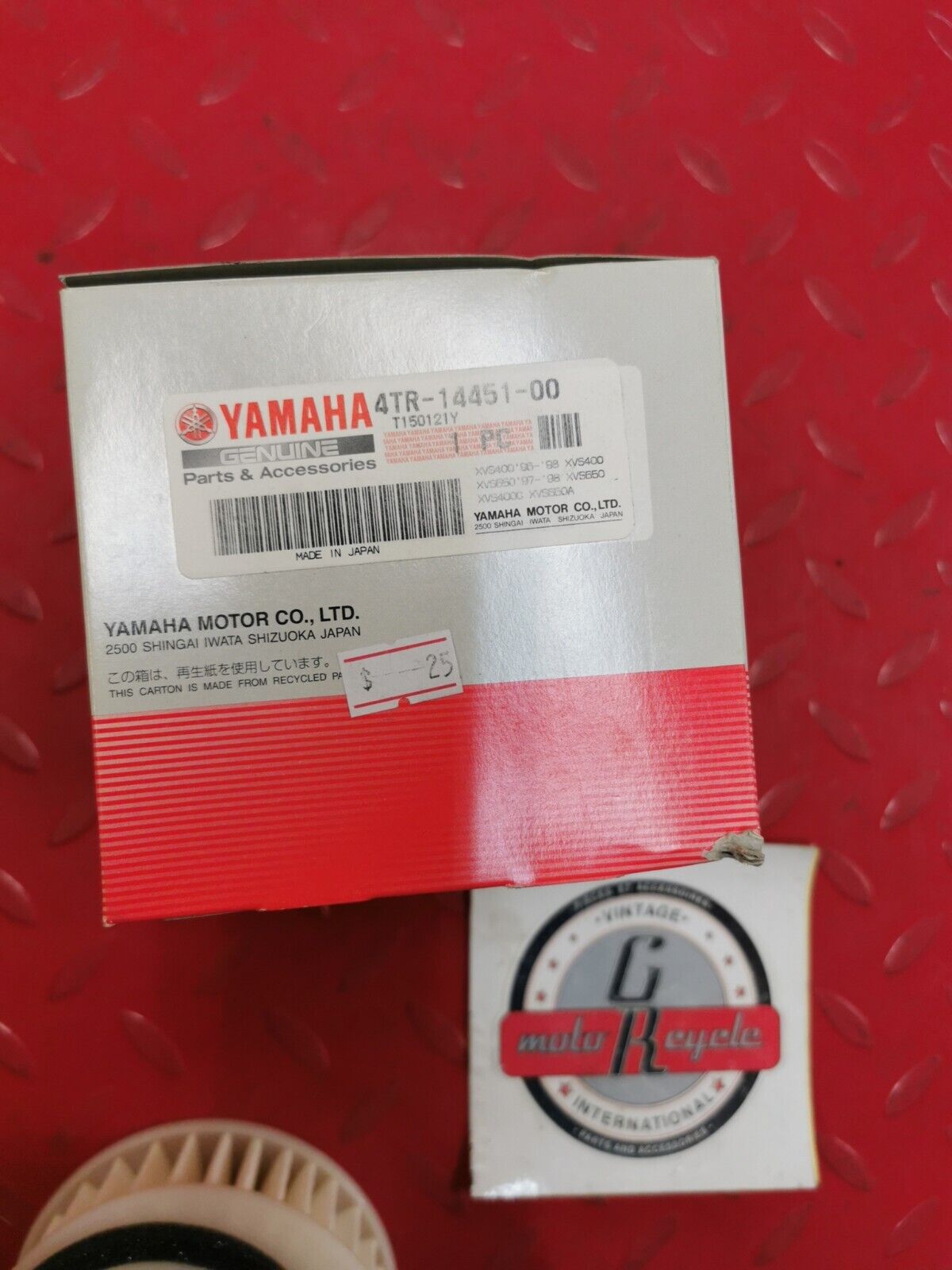 NOS YAMAHA 1998 - 2016 XVS65 XVS650 AIR FILTER 4TR-14451-00-00 Y40