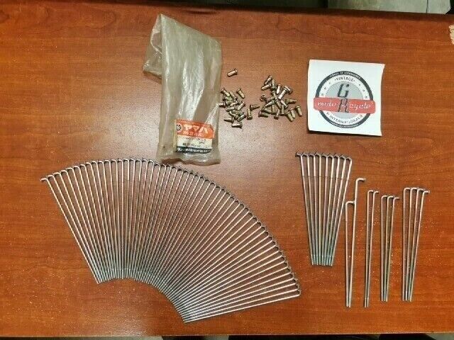 NOS Yamaha HS1 RS100 YL2 SPOKE LOT 164-25304-00-00 SUB 164-25304-01-00 Y140