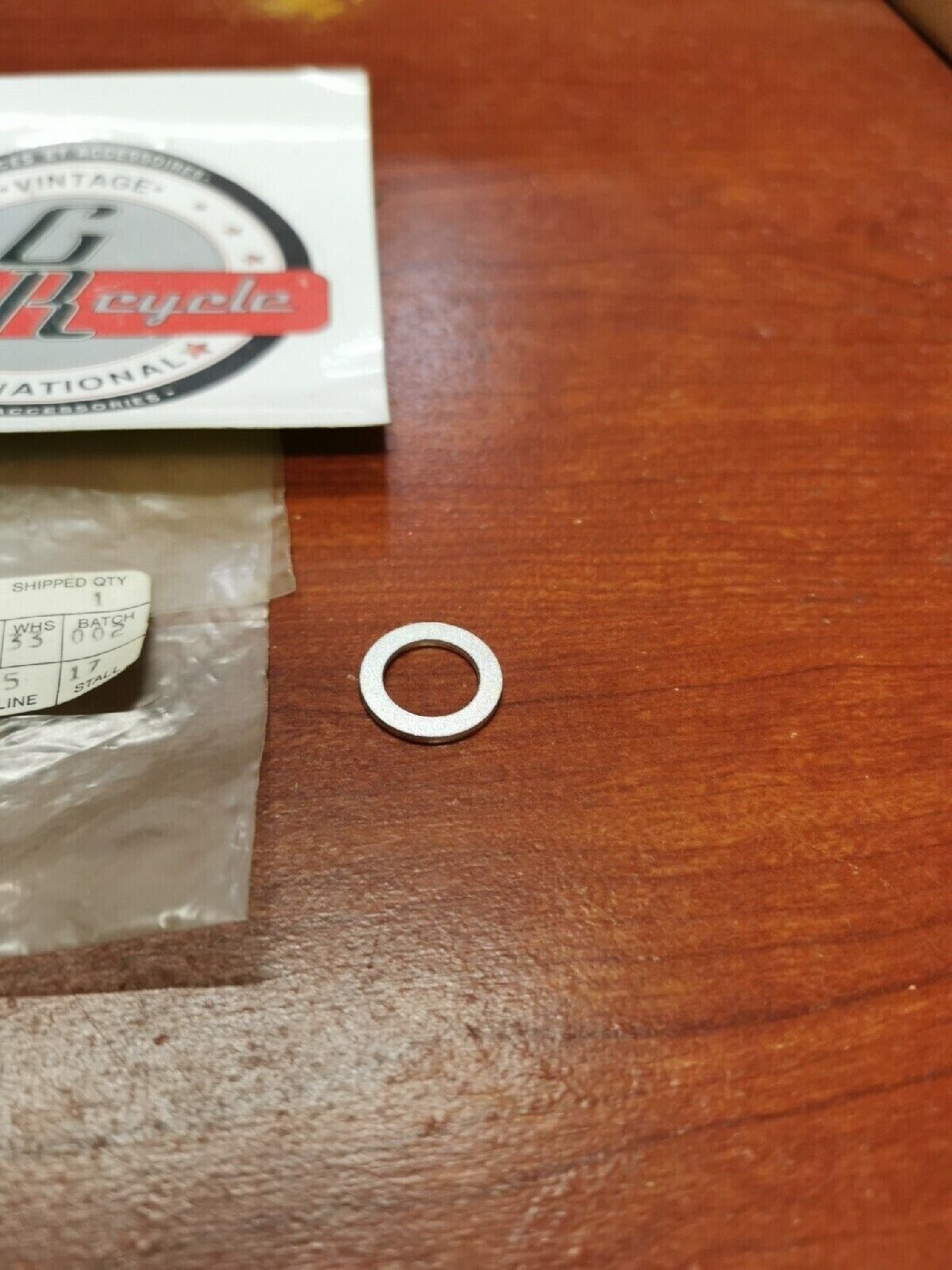 NOS Yamaha XC180 YZ80 PLATE WASHER 90201-12631-00 Y72