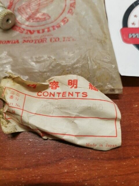 NOS Honda XL175 REAR BRAKE PIVOT SHAFT 46510-362-000 H98