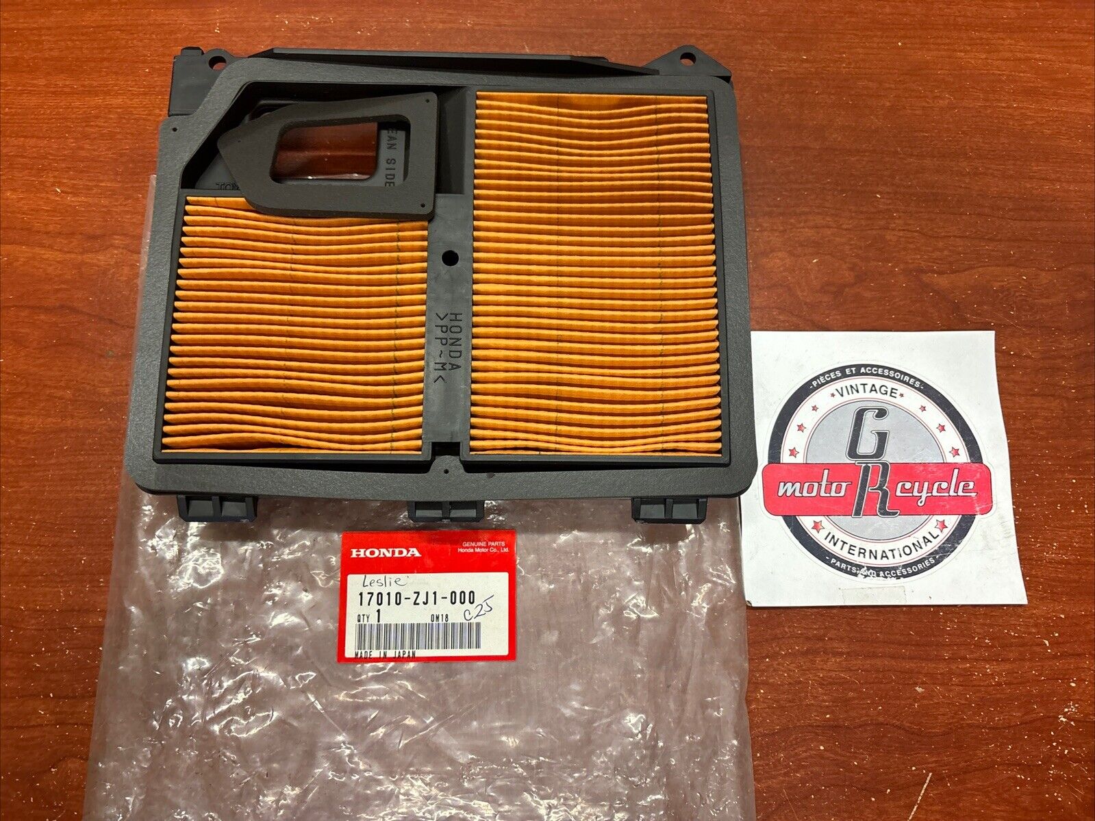 NOS Honda GX610 GX620 GXV610 GXV620 AIR FILTER 17010-ZJ1-000 H174