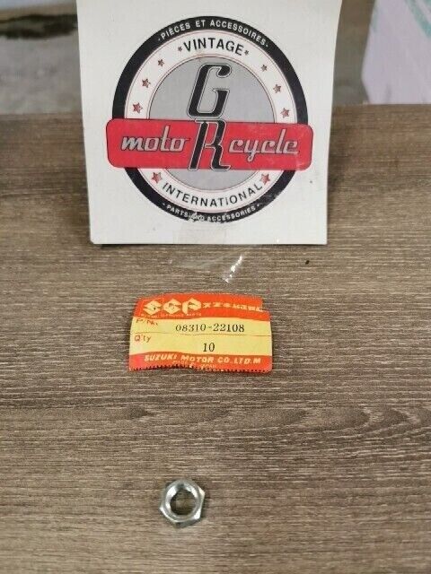 NOS SUZUKI A100 1975 CL50 CP50 CP80 1985 NUT 08310-22108  S39