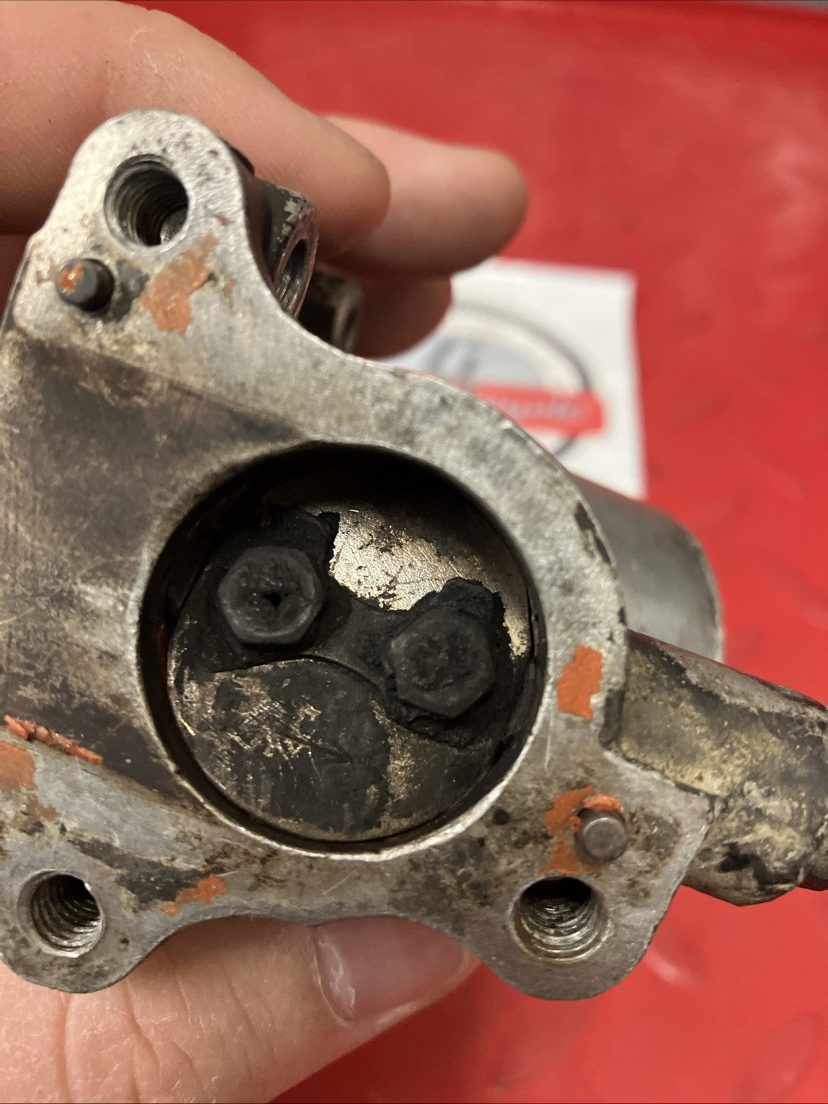 Honda CR250R 1984 Cylinder exhaust manifold atac sub chamber